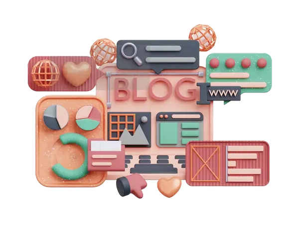 Blog writing service icon