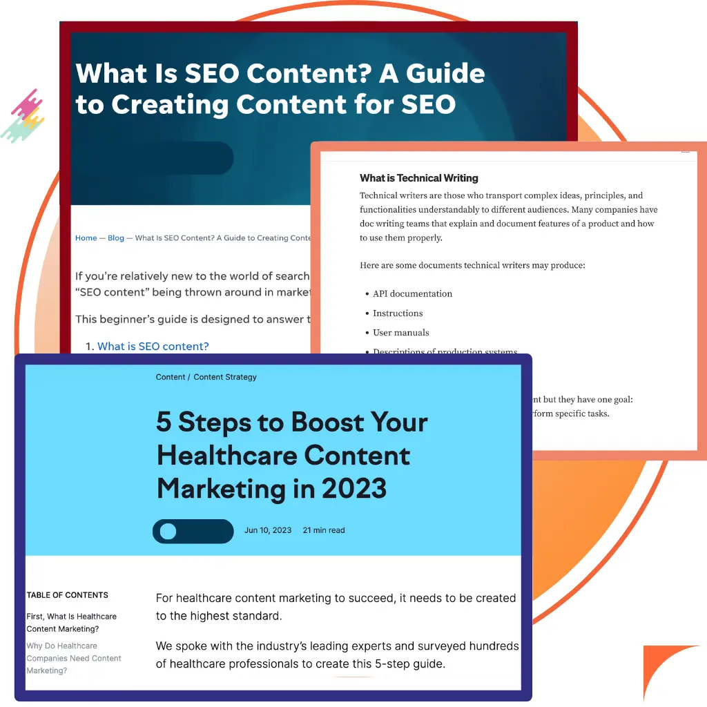 SEO Optimized Content​ writing