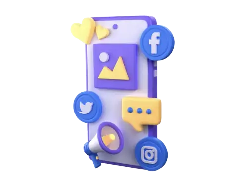 Social media service icon