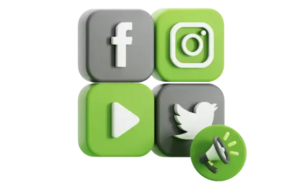 social media marketing icon